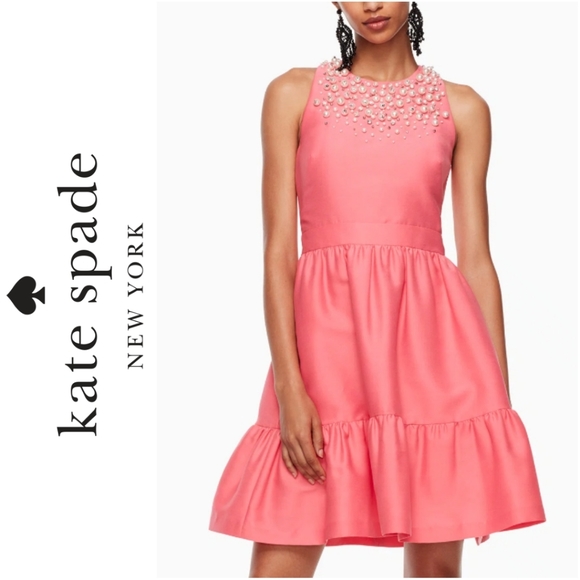 kate spade Dresses & Skirts - NWT! Kate Spade Pearl Embellished Mikado Dress